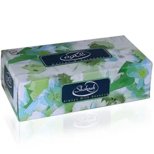 دستمال 200 برگ شکوه(4عدد)