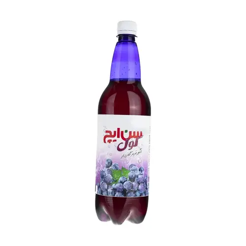 نوشیدنی گازدار سن ایچ انگورقرمز 1 لیتر(2عددی)