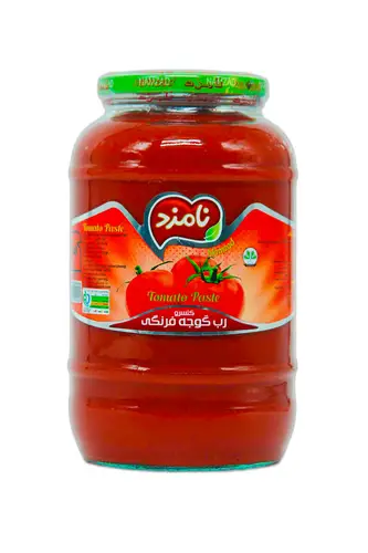 رب گوجه شیشه ای نامزد 1/5 کیلویی