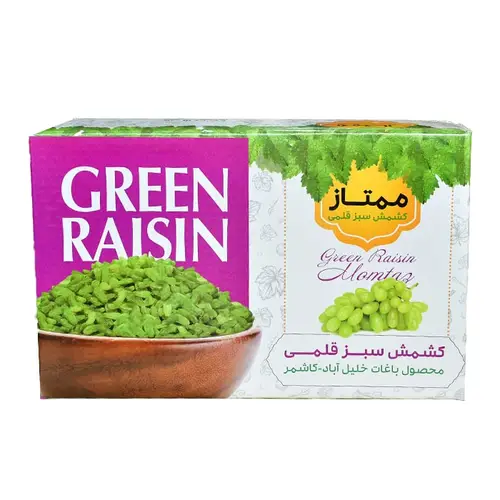 کشمش سبز قلمی ممتاز 5 کیلوگرم