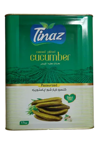حلب خیارشور ساندویچی تیناز 8کیلویی